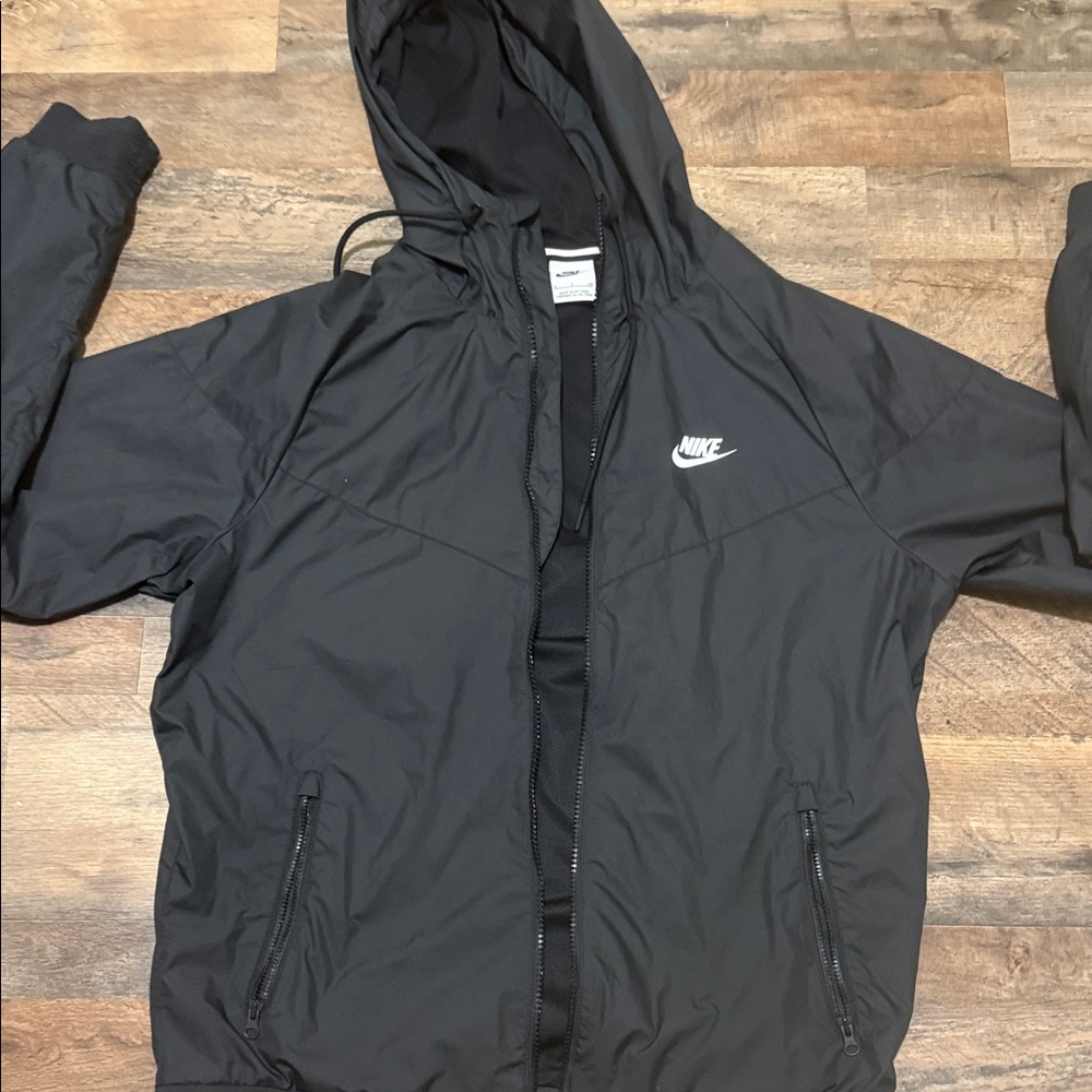 Nike Men's Charcoal Windbreaker Jacket